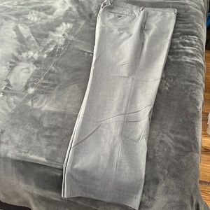 Mens Van Heusen 36X30 Grey Dress Pants